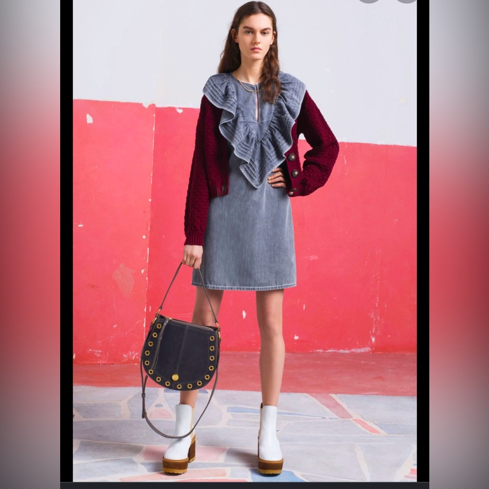 Grey crossbody